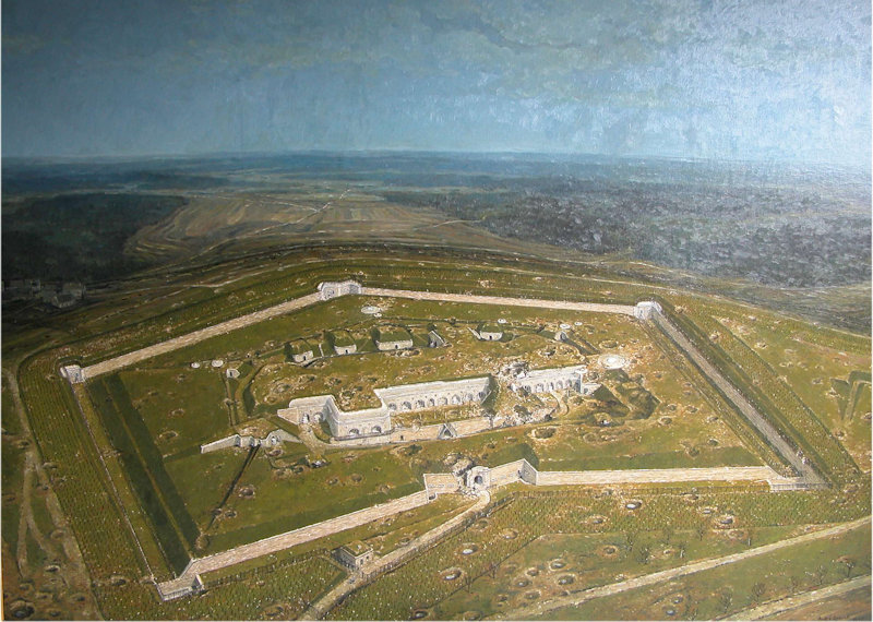 Le Fort de Douaumont après les renforcements (Verdun) André Brauch
