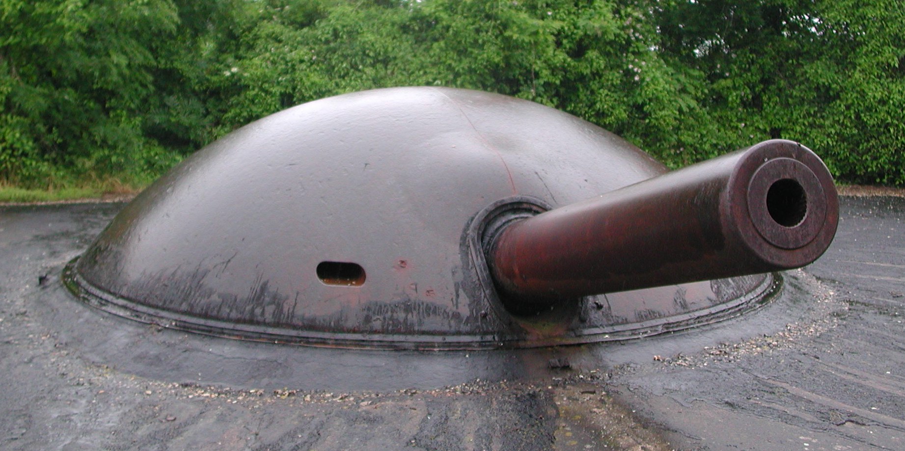 Feste Kaiser Wilhelm II : Tourelle de 10cm (10cm P.T.)