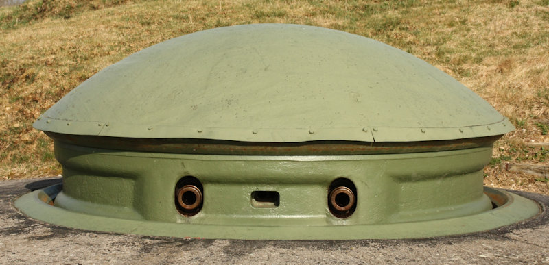 Fort d'Uxegney (Epinal) : Tourelle de 75 modèle 1905